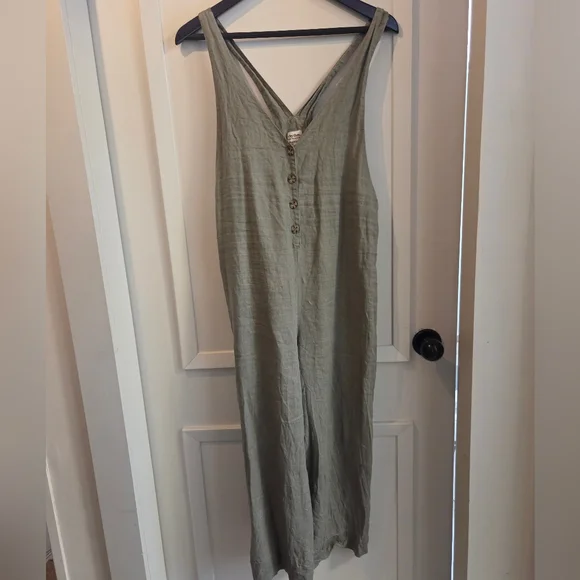 Rhythm Linen Lolita Jumpsuit Size 4 - Picture 2 of 6